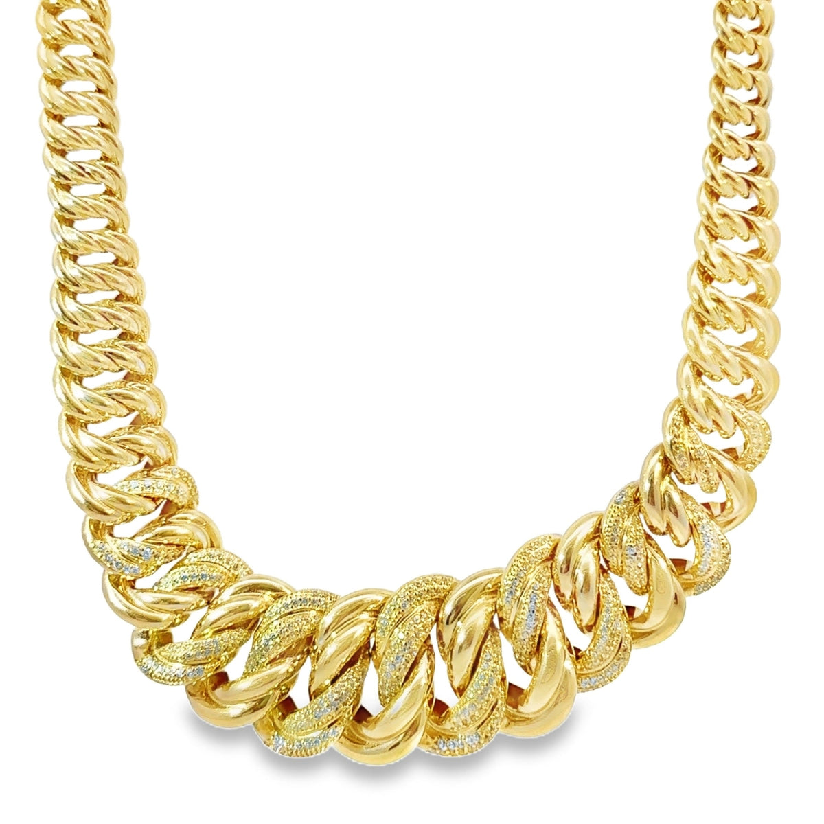 14K Gold Bracelet Princessa with Plain Clasp