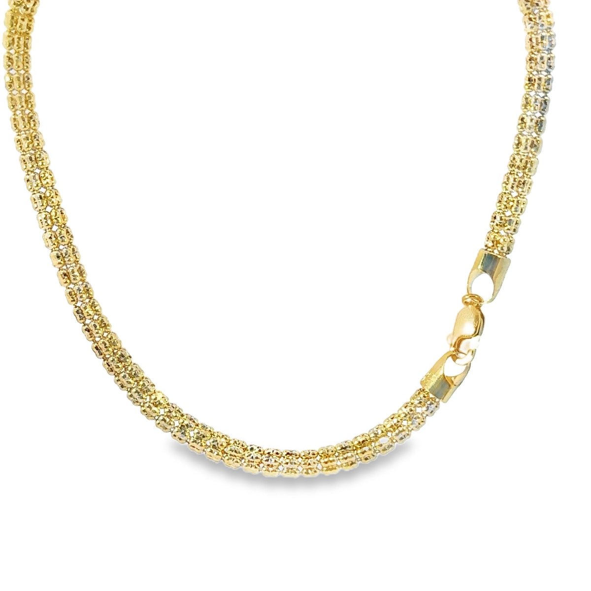 14KT Gold Chain Ice 5mm