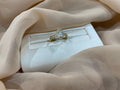 10k Gold CZ Halo Marquise Promise Ring