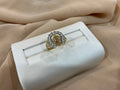 10k Gold Virgin Mary w/CZ Ring #9