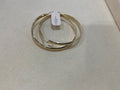 14K Gold Dia-Cut 2inch Hoops