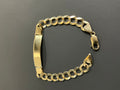 14k Curb ID 9mm Bracelet 8.5"
