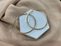 14k Gold 1.6in Classic Hoop Earrings