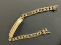 14k Cuban ID Link 8.5” Bracelet