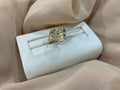 14k Gold Heart NUGGET Ring