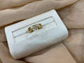 14k Gold LV Band w/CZ Heart #7.5