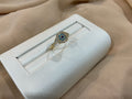 14k Gold CZ Evil Eye #7