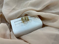 10k Gold Crossover Cocktail Ring