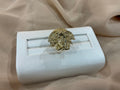 10k Gold Medusa Head Ring #7