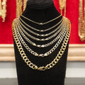 14KT Gold Chain Solid Curb 2mm