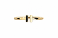 14KT Gold Ring Women's Light Weight Split H Plain Band