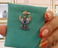 10KT Gold Stitch Pendant