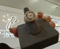 10k Gold Roulette Casino w/CZ Dia Ring