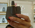18kt 0.20cctw Saph Cntr w/Dia Ring