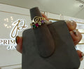 10KT Gold MOM w/cz Birthstone Ring #7